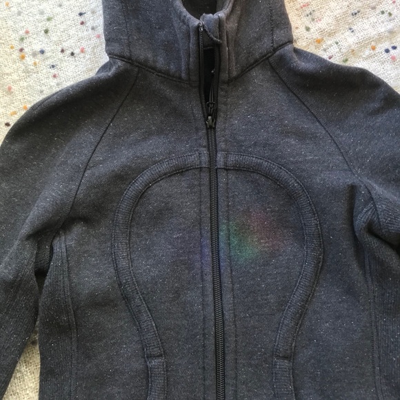 Lululemon scuba hoodie - grey size 2 - Picture 3 of 16